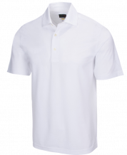 Greg Norman Freedom Micro Pique Men's White Shirt