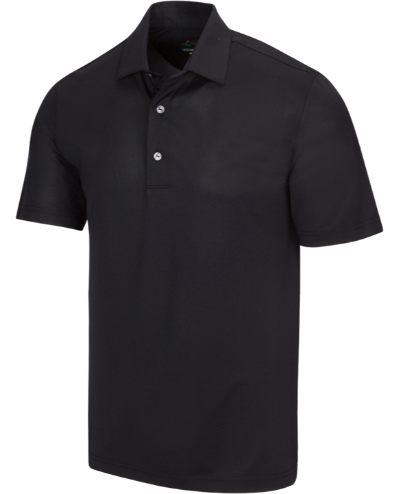 Greg Norman Freedom Micro Pique Men's Black Shirt