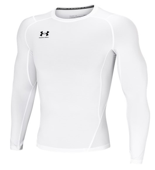 Under Armour Compression Long Sleeve Men's White Shirt